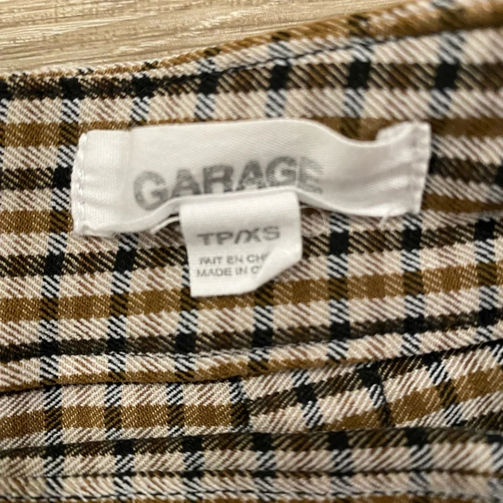 Garage Plaid Mini Skirt - Picture 4 of 4